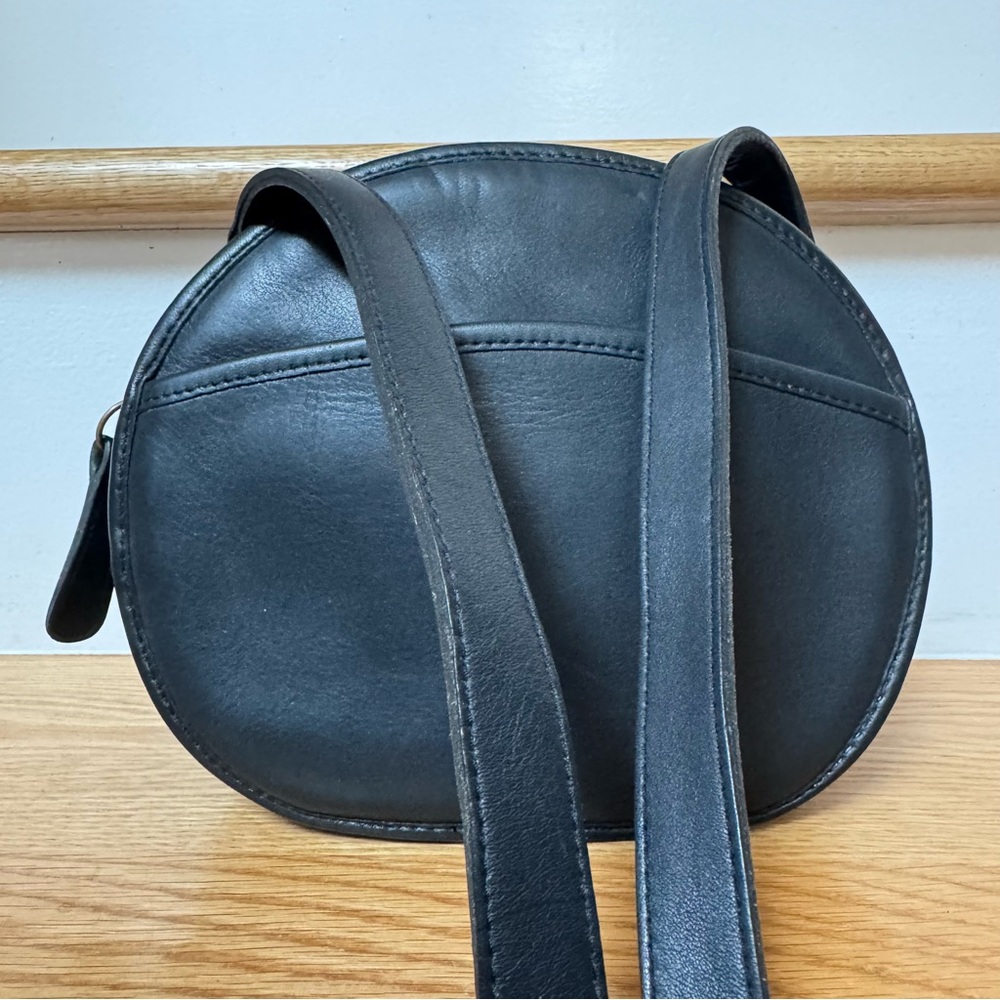 Navy Leather Crossbody Bag - Classic Women’s Shoulder Bag